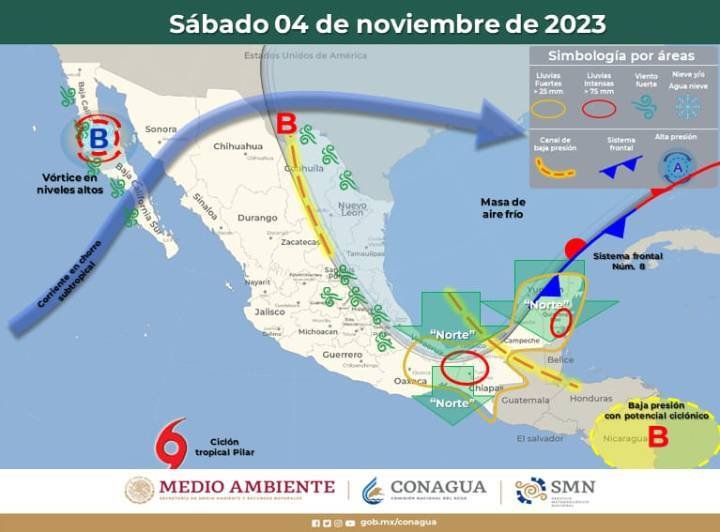 Clima en Quintana Roo: Continuarán las Lluvias