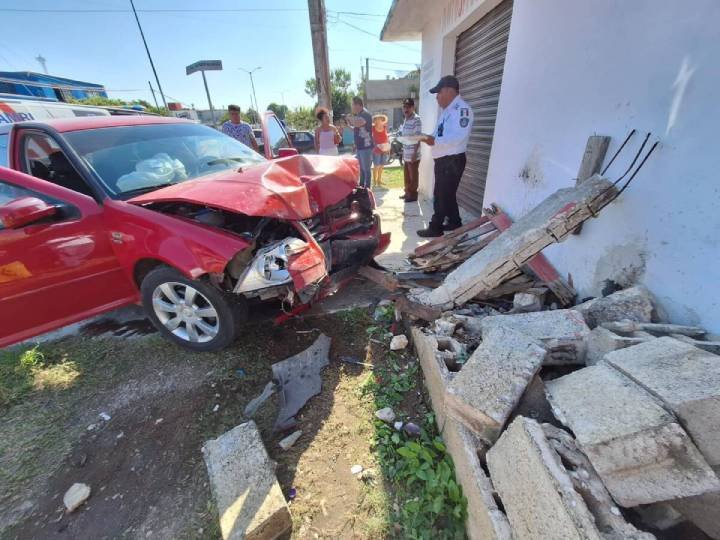 Colisión Cerca del Mercado Nuevo de Chetumal Provoca Lesiones