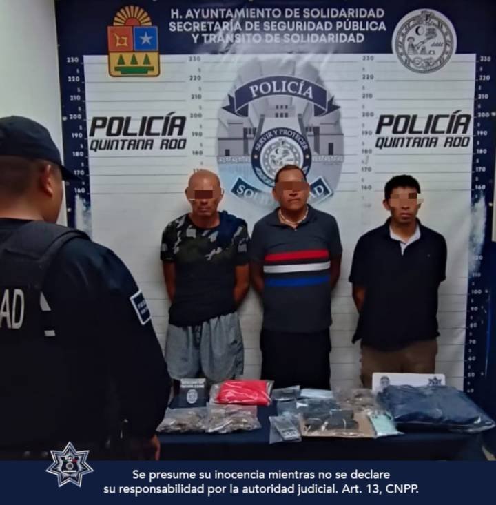 Desarticulación de Grupo delictivo en Puerto Aventuras durante operativo policial