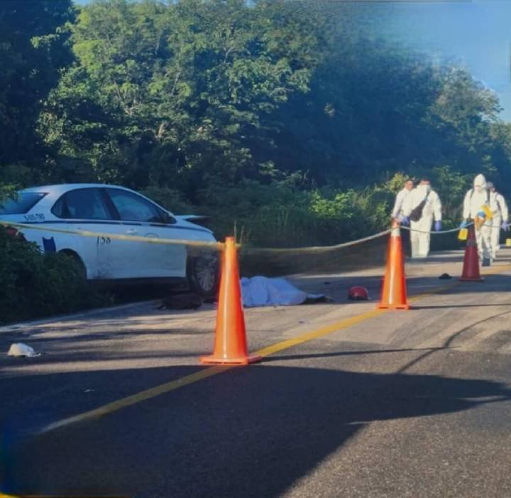 Fatídico Choque en la Intersección de Tabi: Pérdida de Vida en Colisión de Moto con Taxi