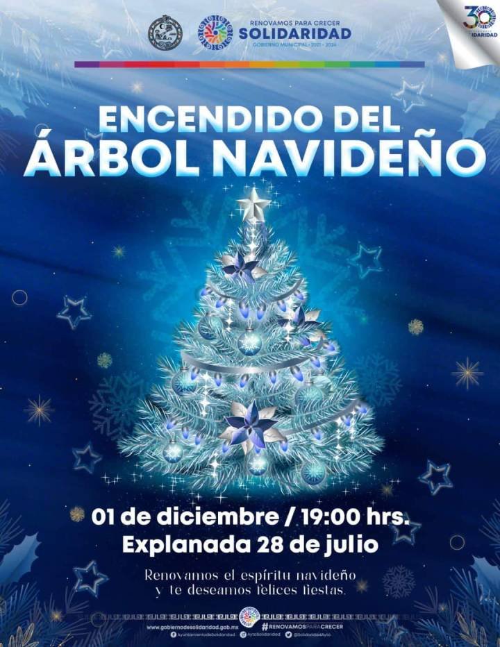 Fiesta Luminosa en Playa del Carmen