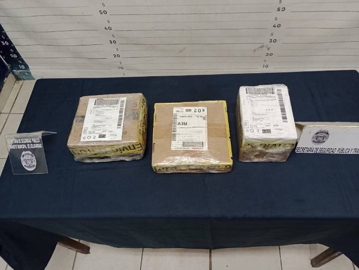 Incautados 3 Kilos de Narcóticos en Empresa de Envíos