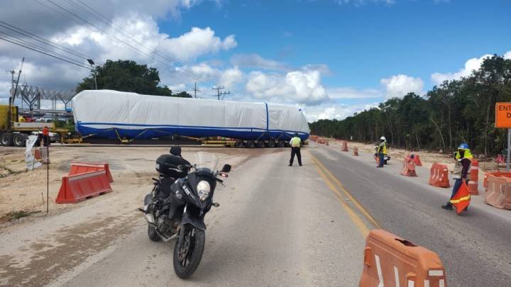 Nuevo Lote de Vagones del Tren Maya Aterriza en Cancún