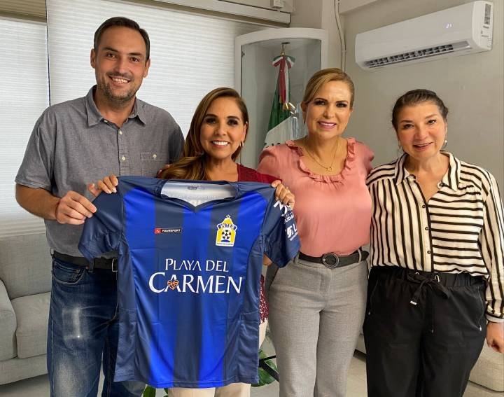 Triunfo Deportivo y Identidad: Inter Playa del Carmen es Reconocido por Mara Lezama