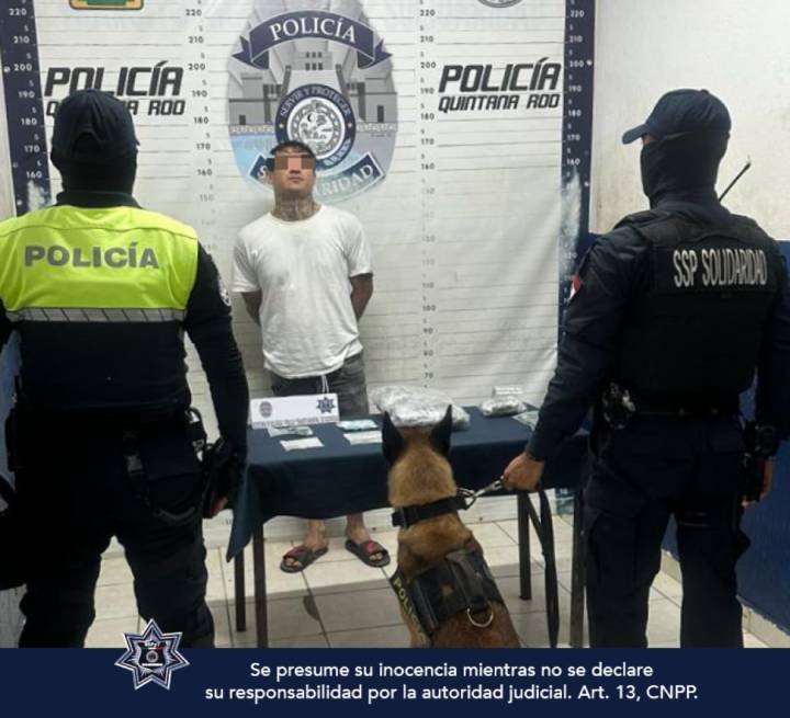 Arresto de dos individuos por tenencia de drogas tras operativo policial