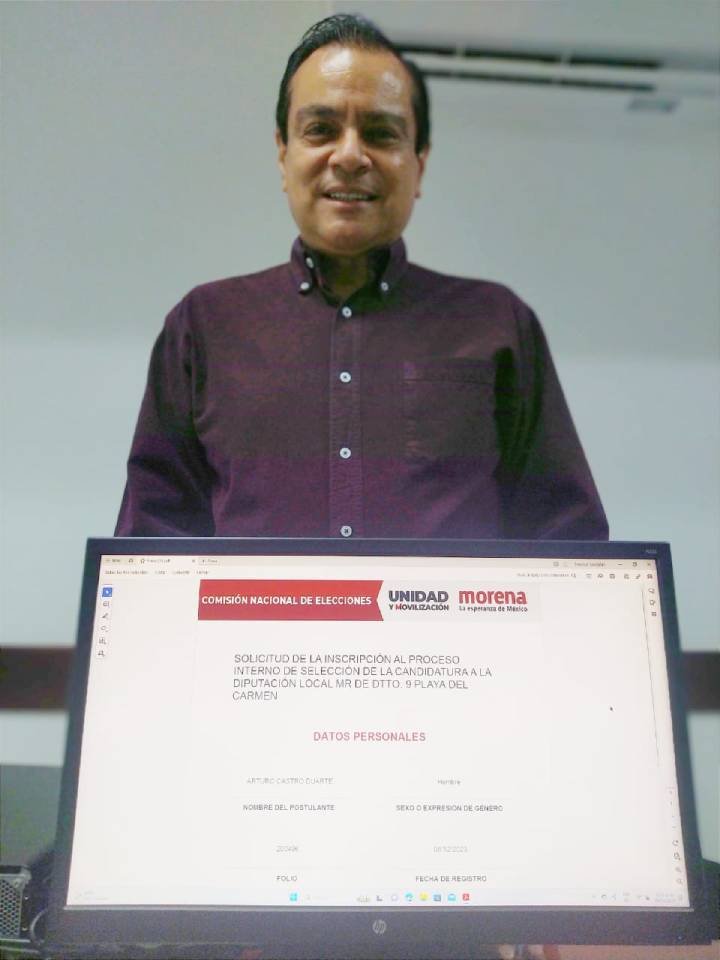 Arturo Castro Duarte se Suma a la Competencia Interna de Morena por Diputación Local