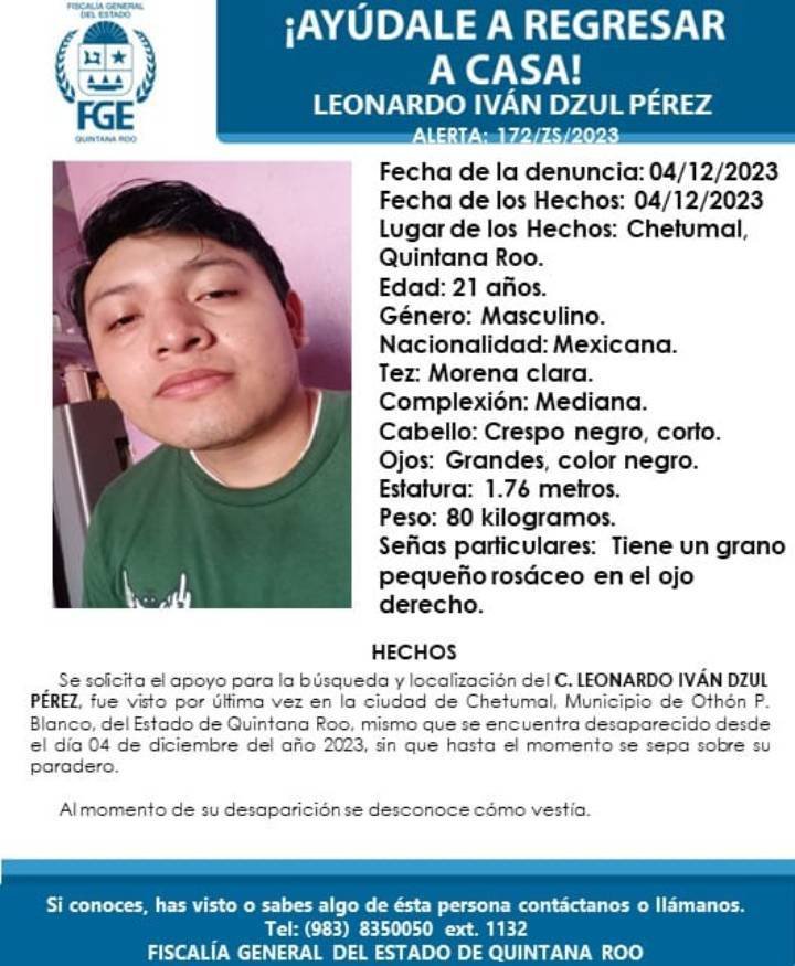 Desaparición de Joven Motociclista en Chetumal Levanta Preocupación