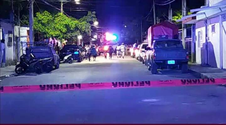 Atentado Armado en la Colonia 10 de Abril de Cozumel durante las Festividades