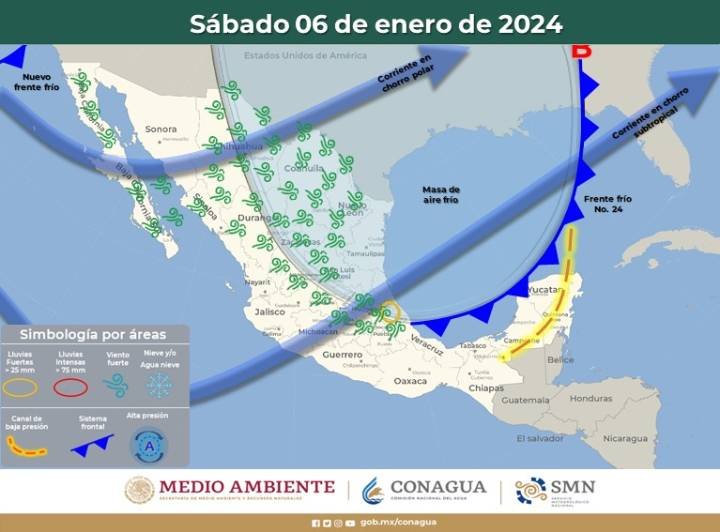 Clima en Quintana Roo: Pronóstico de Chubascos y Temperaturas Elevadas para este Sábado