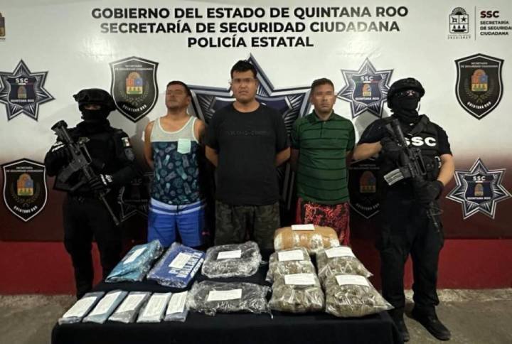 Redada en Cancún Desarticula Red de Distribución de Marihuana