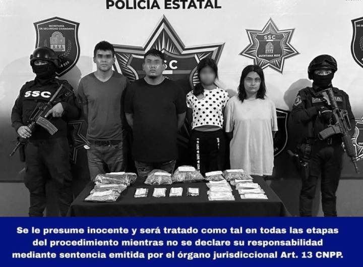 Aprehensión de Traficantes de Drogas en Cancún