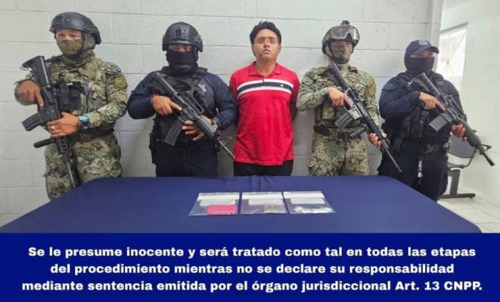 Capturado en Cozumel Presunto Distribuidor de Drogas