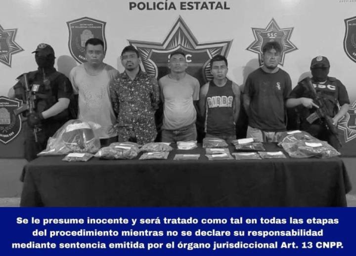 Desarticulan Banda de Narcotraficantes con 200 Dosis de Drogas en Cancún