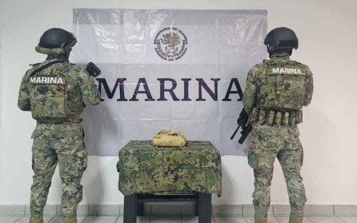 Incautación de Marihuana en Costas de Quintana Roo