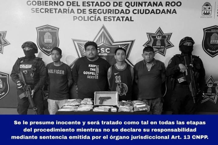 Desarticulan Banda de Traficantes en Cancún