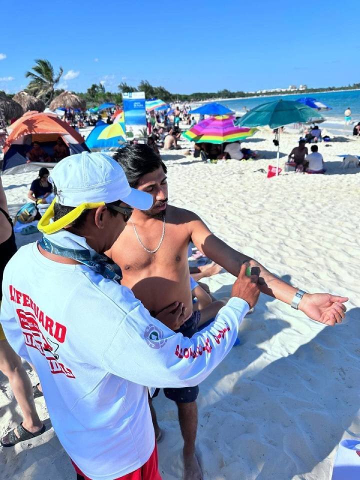 Refuerzan vigilancia en playas de Solidaridad por Semana Santa