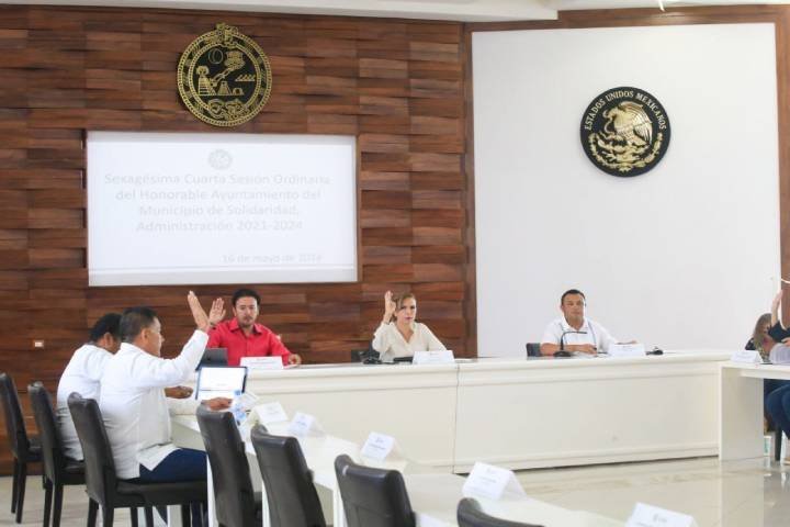 Aprueba acuerdos para beneficio de solidarenses