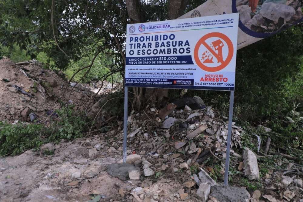 Continúa la eliminación de tiraderos al aire libre