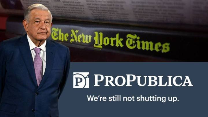 Críticas de AMLO a los premios Pulitzer para The New York Times y ProPublica