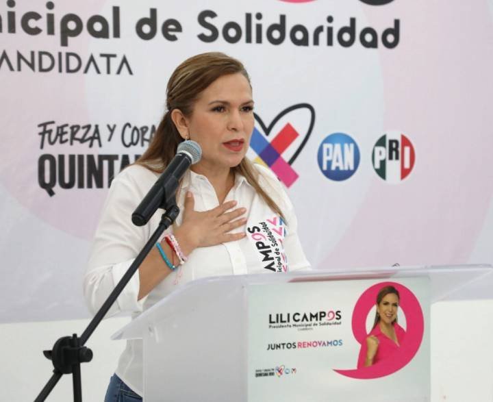 Invita Lili Campos a salir a votar sin miedo para consolidar la renovación este domingo