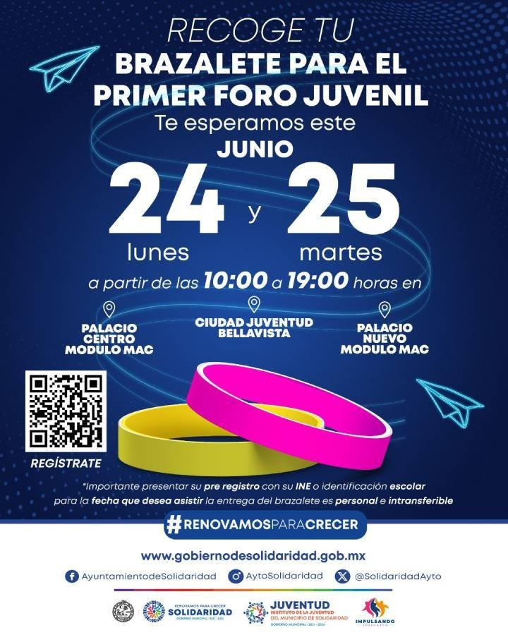 Invitan a inscribirse al “Foro Juvenil Impulsando Liderazgo 2024”