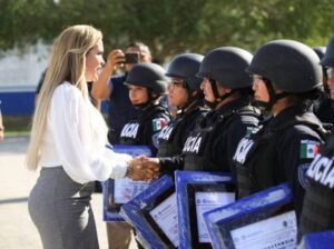Lili Campos consolida una Policía Municipal equipada y eficiente