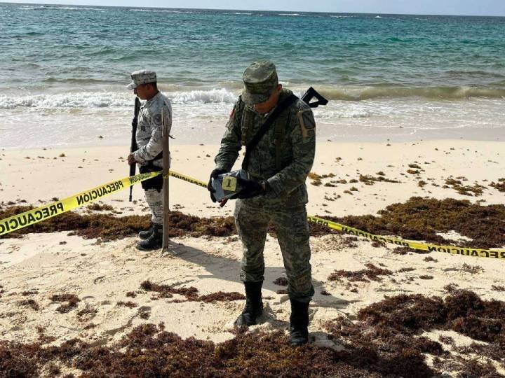 Incautan Bloque de Cocaína en Costa Este de Cozumel
