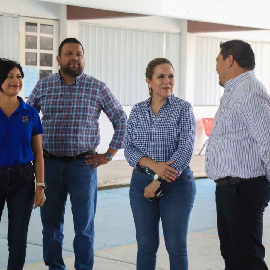 Entregan domo escolar ahora en Misión del Carmen en Solidaridad