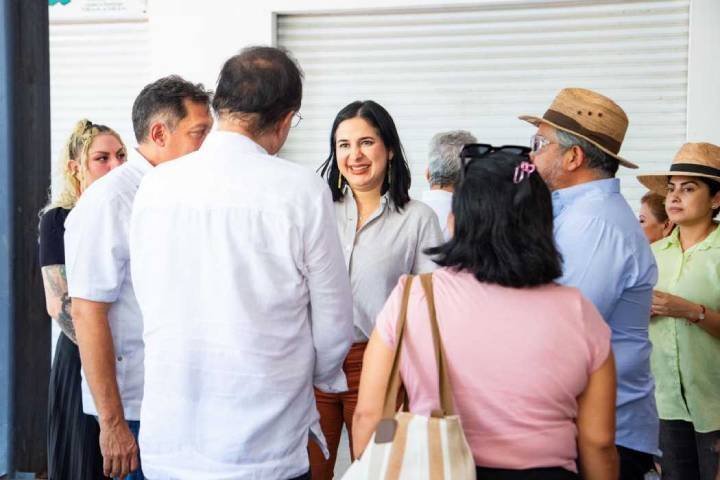 Estefanía Mercado promete revitalizar los mercados de Solidaridad para impulsar la economía local