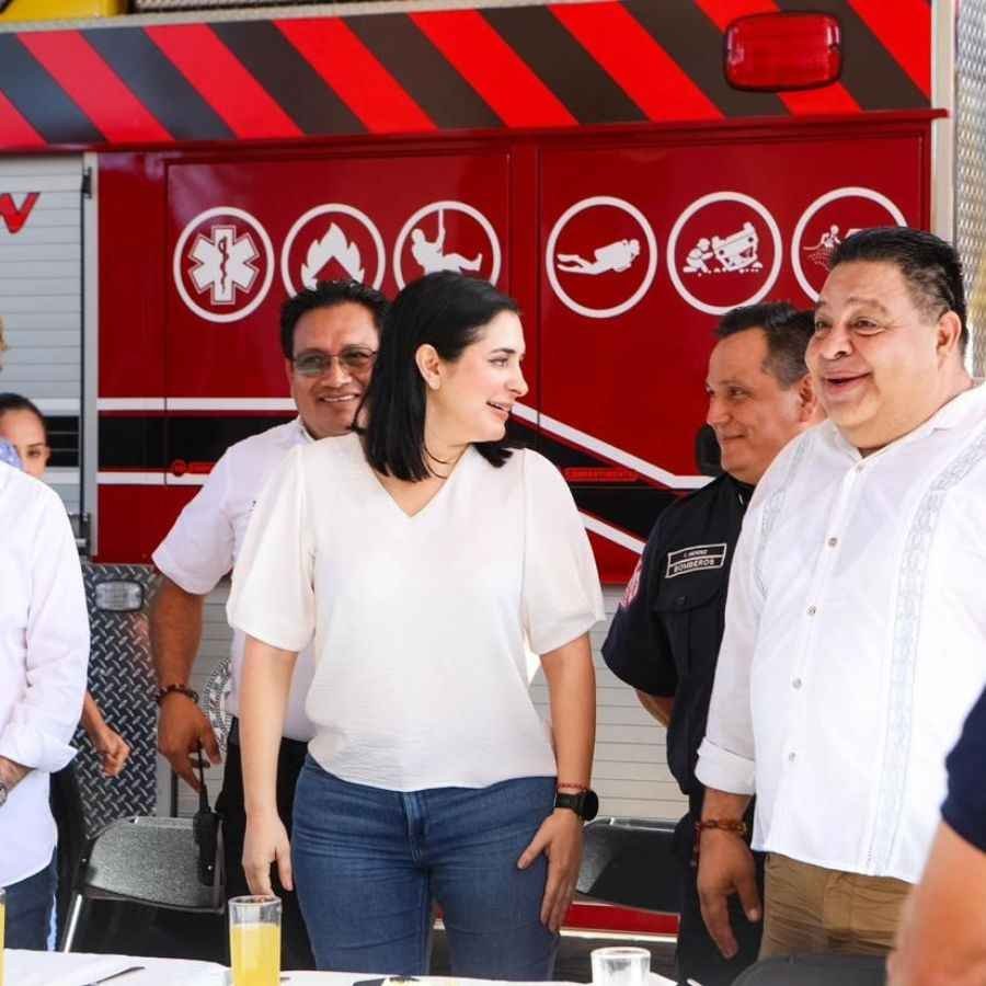 Dignificará Estefanía Mercado al H. Cuerpo de Bomberos de Solidaridad