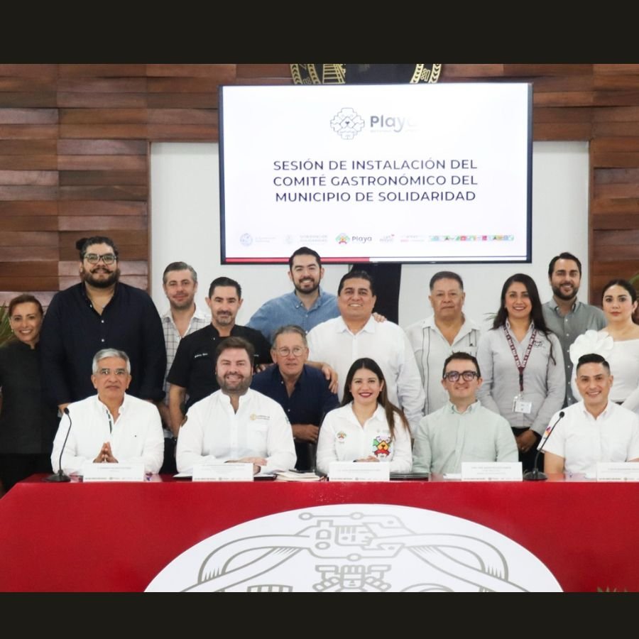 Instalan en Solidaridad el Comité Gastronómico Municipal 2024-2027